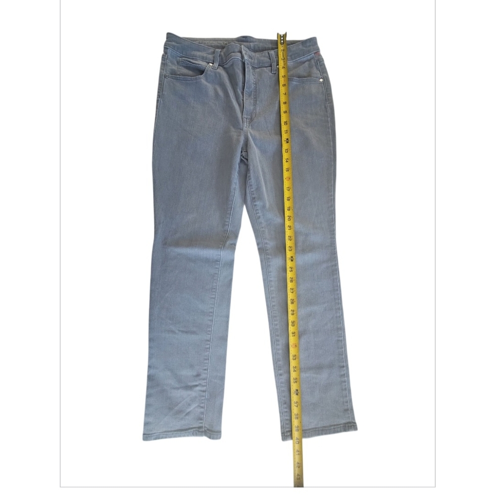 Talbots Gray Straight Leg Jeans Classic Style